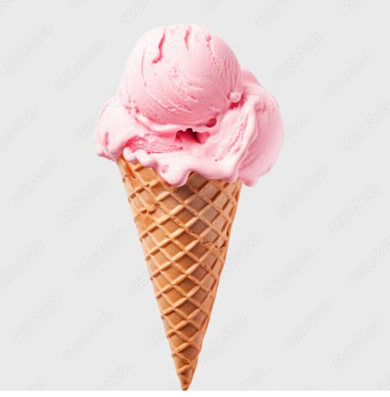 Strawberry Dondurma Ice Cream